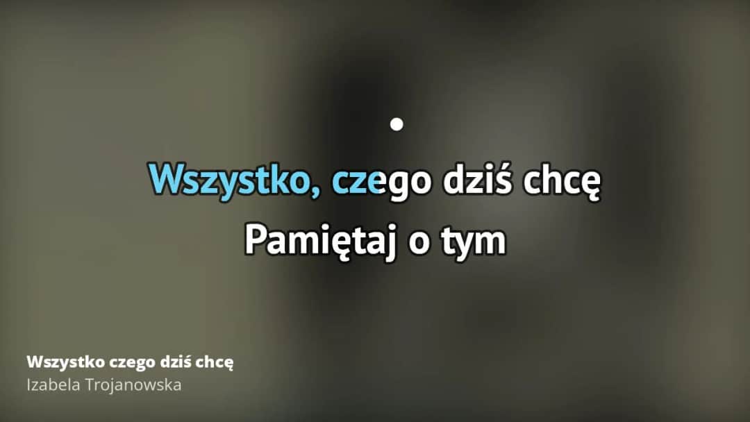 Tekst piosenki wszystko czego dzis chce - zrozum znaczenie i emocje