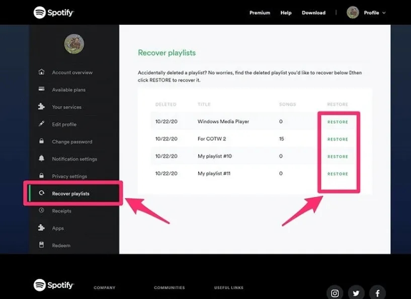 Jak usunąć playlistę na Spotify i uniknąć trwałego usunięcia?